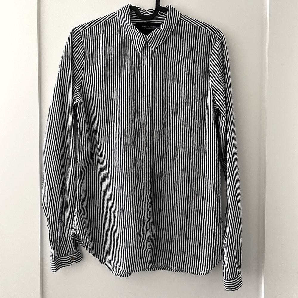 Like New Scotch and Soda Striped Shirt